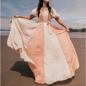 Jessa Kae JessaKae Cove Dress Maxi wedding guest bridesmaids prom size S/M